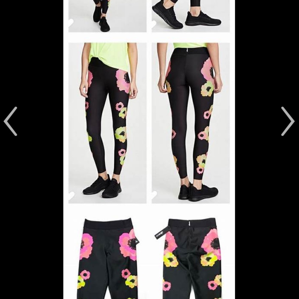 Ultra or leggings floral black small